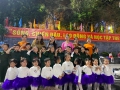 Chúng cháu là học sinh trường Mầm non Hoa Mai. Kính chúc các chú lên đường nhập ngũ may mắn, bình an, vượt qua mọi khó khăn, thử thách để hoàn thành tốt nghĩa của bảo vệ Tổ quốc.